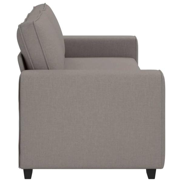 3-Sitzer-Sofa Taupe 180 cm Stoff