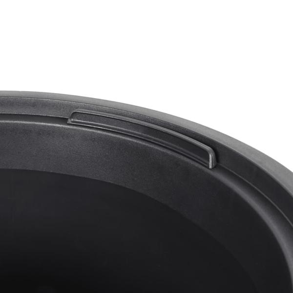 Pflanzkübel mit herausnehmbaren Einsatz Anthrazit 18/45 L PP