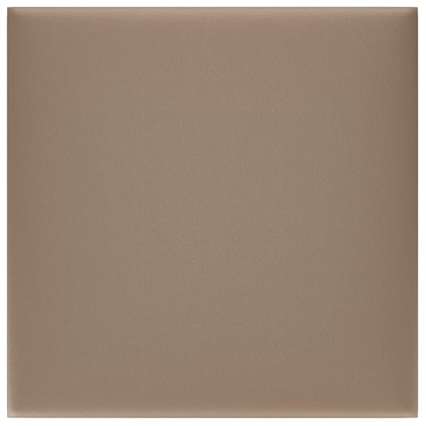 Wandpaneele 12 Stk. Cappuccino-Braun 30x30cm Kunstleder 1,08 m²