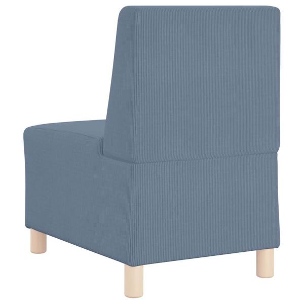 Sessel Blau 55 cm Cordstoff