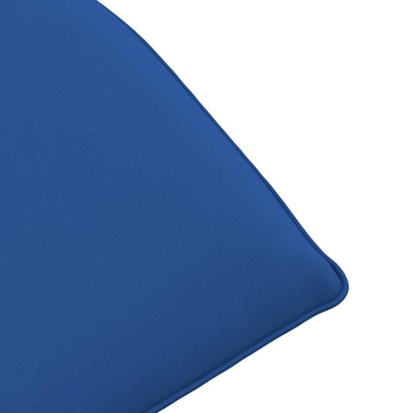 Sonnenliege Klappbar Königsblau 175x54x8,5 cm Oxford-Gewebe