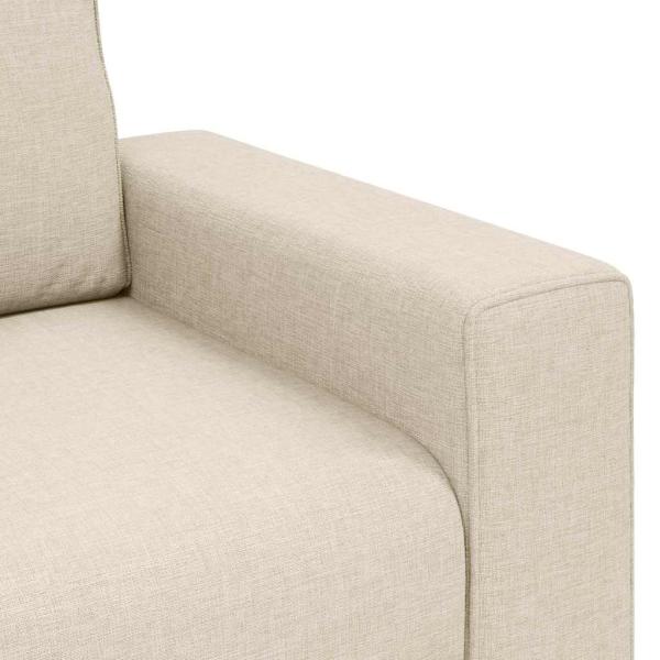 3-Sitzer-Sofa 180 cm Leinen