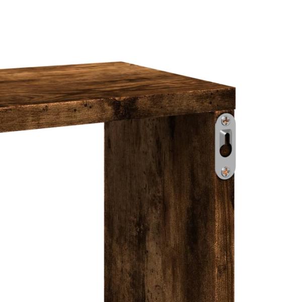 Wandregal Räuchereiche 167,5x18x68 cm Holzwerkstoff