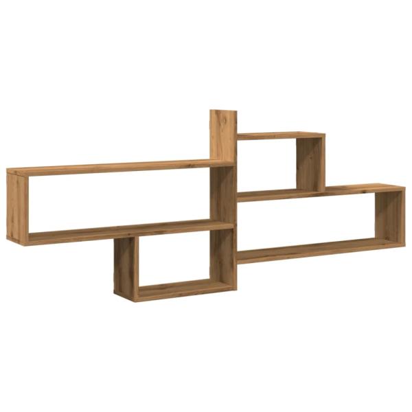 ARDEBO.de - Wandregal Artisan-Eiche 167,5x18x68 cm Holzwerkstoff
