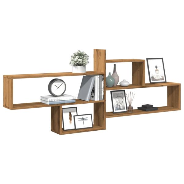 Wandregal Artisan-Eiche 167,5x18x68 cm Holzwerkstoff