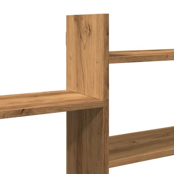 Wandregal Artisan-Eiche 167,5x18x68 cm Holzwerkstoff
