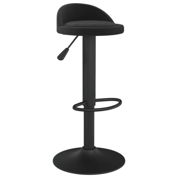 Barhocker 2 Stk. Schwarz Samt