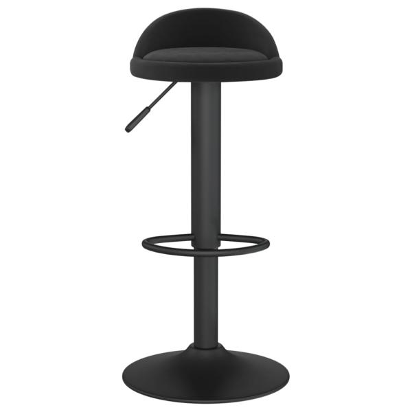 Barhocker 2 Stk. Schwarz Samt