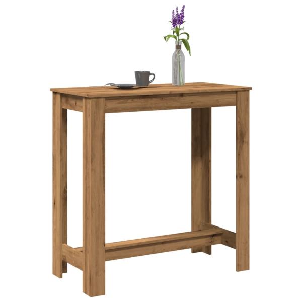 ARDEBO.de - Bartisch Artisan-Eiche 102x50x103,5 cm Holzwerkstoff