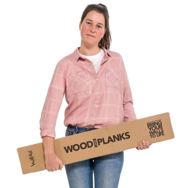 WallArt Wandpaneele 30 Stk. GL-WA31 Holzoptik Barnwood-Eiche Weiß