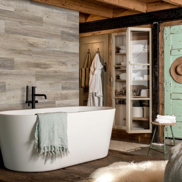 WallArt Wandpaneele 30 Stk. GL-WA31 Holzoptik Barnwood-Eiche Weiß