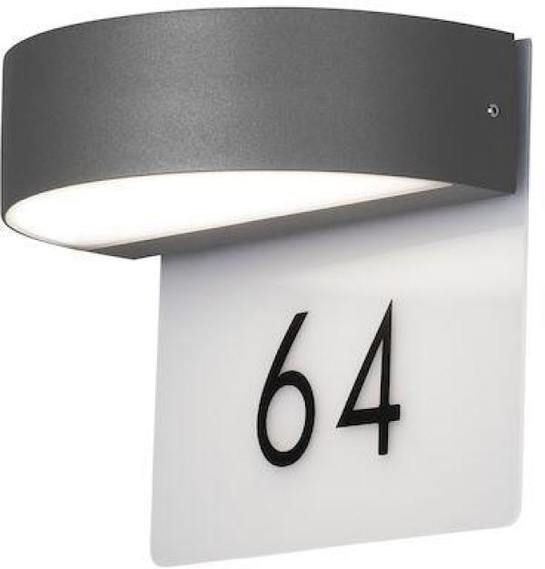 ARDEBO.de Konstsmide LED Monza Wandleuchte, grau (7855-370)