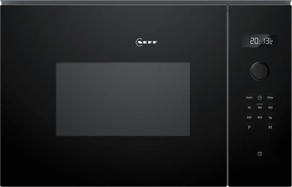 ARDEBO.de Neff HLAWD53K0 N50 Einbau Mikrowelle, 59,4 cm breit, 900 W, 25 L, 7 Automatikprogramme, schwarz