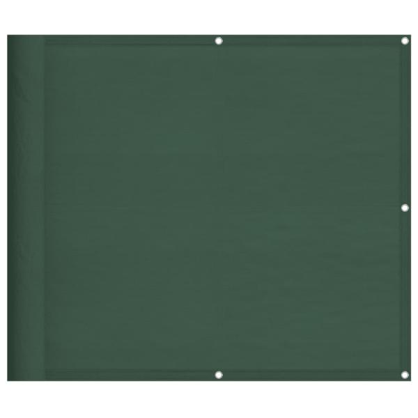Balkon-Sichtschutz Dunkelgrün 90x1000 cm 100 % Polyester-Oxford