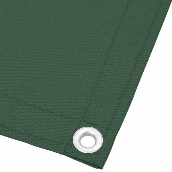 Balkon-Sichtschutz Dunkelgrün 90x1000 cm 100 % Polyester-Oxford
