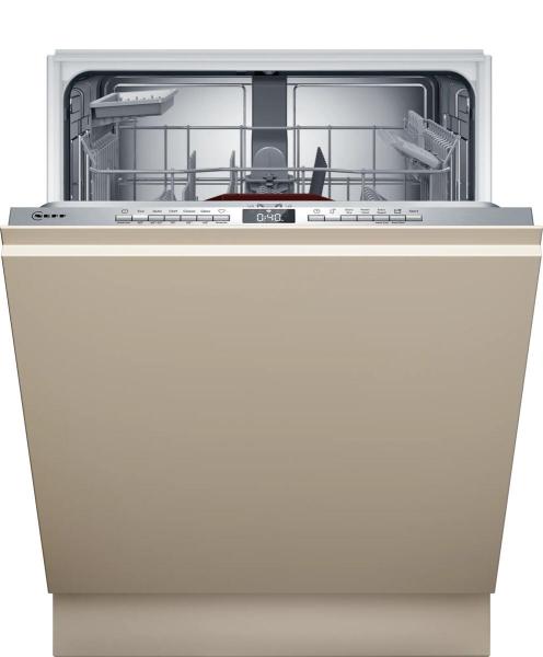 ARDEBO.de Neff S155EAX16E N50 Vollintegrierter Geschirrspüler, 60 cm breit, 13 Maßgedecke, AquaStop, HomeConnect, InfoLight Rot, Open Dry