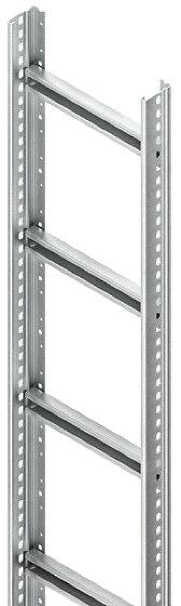 ARDEBO.de Niedax STM 60.403/3 Steigetrasse, 60x400x3000 mm, Sprossenabstand 300 mm, 1,75 kN, t=2 mm, Stahl, bandverzinkt