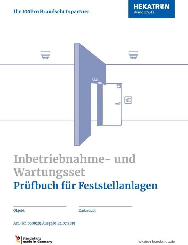 ARDEBO.de Hekatron Prüfbuch Inbetriebnahme- und Wartungsset IW-Set RS (7001949)