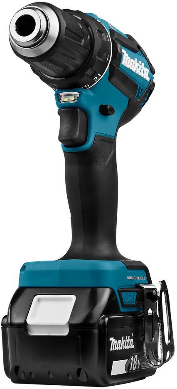 Makita DDF485RTJ Akku-Bohrschrauber 18V, türkis
