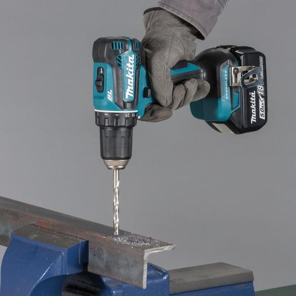 Makita DDF485RTJ Akku-Bohrschrauber 18V, türkis