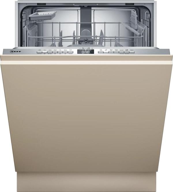 ARDEBO.de Neff S153ITX01E N30 Vollintegrierter Geschirrspüler, 60 cm breit, 13 Maßgedecke, AquaStop, InfoLight, HomeConnect, Chef 70°C