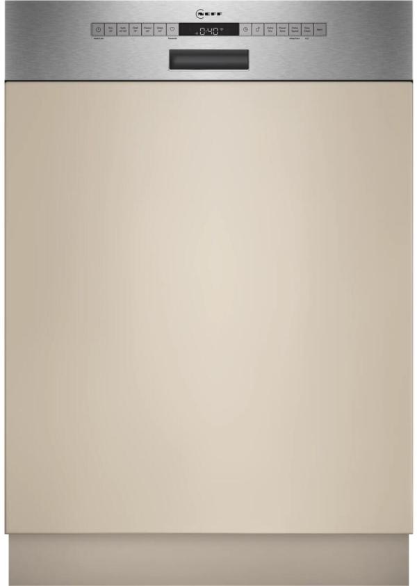 ARDEBO.de Neff S145HTS04E N50 Teilintegrierter Geschirrspüler, 60 cm breit, 13 Maßgedecke, AquaStop, Kindersicherung, HomeConnect, Edelstahl