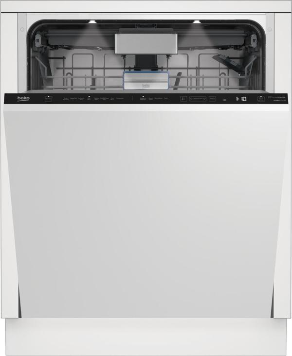 ARDEBO.de Beko BG640EXVIXL Vollintegrierter Geschirrspüler, 60 cm breit, 16 Maßgedecke, Besteckschublade, Fast+, 8 Programme, LED Licht, LedSpot