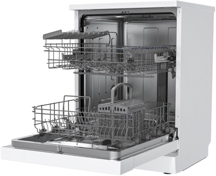 Amica GSP 543 912 W Stand-Geschirrspüler, 60 cm breit, 14 Maßgedecke, Aquastopp, 6 Programme, OpenDry, weiß (1195099)