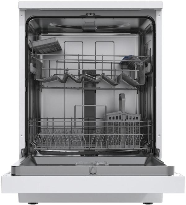 Amica GSP 543 912 W Stand-Geschirrspüler, 60 cm breit, 14 Maßgedecke, Aquastopp, 6 Programme, OpenDry, weiß (1195099)