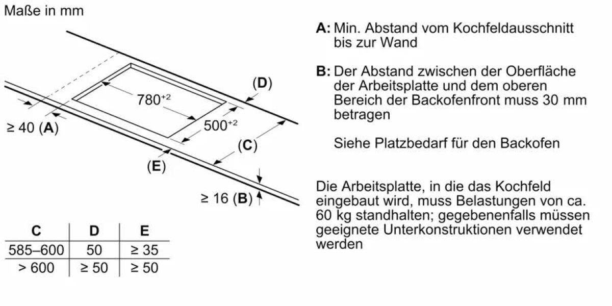 Neff BX48PIB0 N30/N70 A+ Backofen-Set mit Induktionskochfeld (B2CCG6AK3+T58SHF1L0), 59,4 cm breit, 71 L, Pyrolyse, Grillfunktion, schwarz