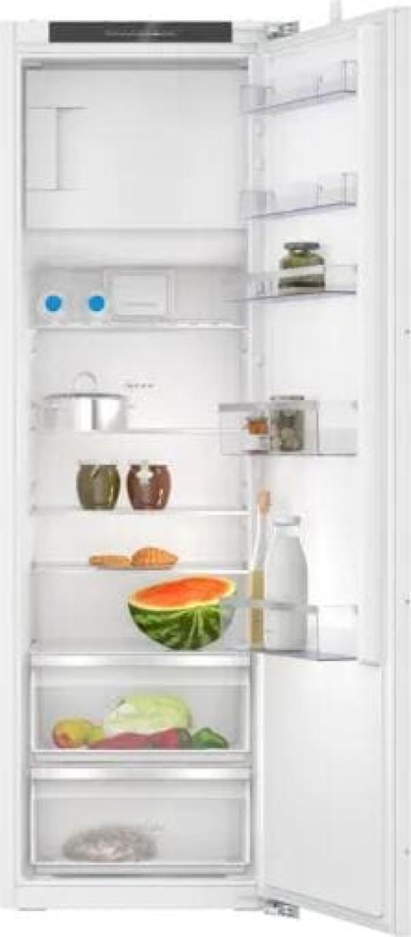 ARDEBO.de Neff KI2822FE0 N50 Einbaukühlschrank, Nischenhöhe 177,5 cm, 280 L, mit Gefrierfach, Festtürtechnik, Super Cooling, Vario Zone, weiß