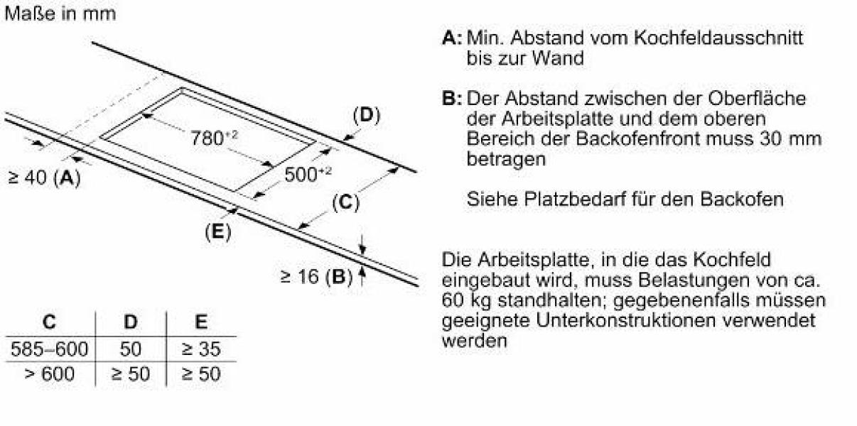 Neff BX38IB0 N30/N70 A+ Backofen-Set (B1CCC0AK3 + T58SHF1L0) mit Induktionskochfeld, 60 cm breit, 71 L, 5 Heizarten, schwarz