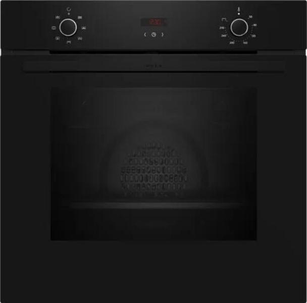 Neff BX36IB0 N30/N50 A+ Backofen-Set mit Induktionskochfeld (B1CCC0AK3 + T46SBE1L0), 60 cm breit, 71 L, 5 Heizarten, Kindersicherung, schwarz