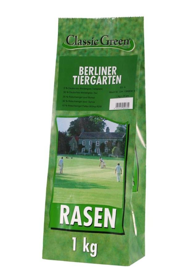 ARDEBO.de Classic Green Rasen Berliner Tiergarten 1 kg
