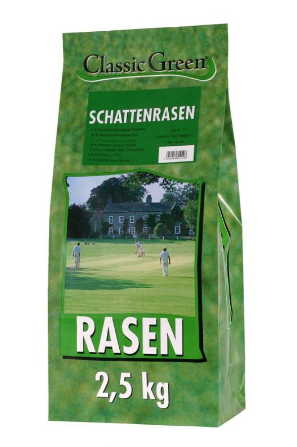 ARDEBO.de Classic Green Rasen Schattenrasen 2,5 kg
