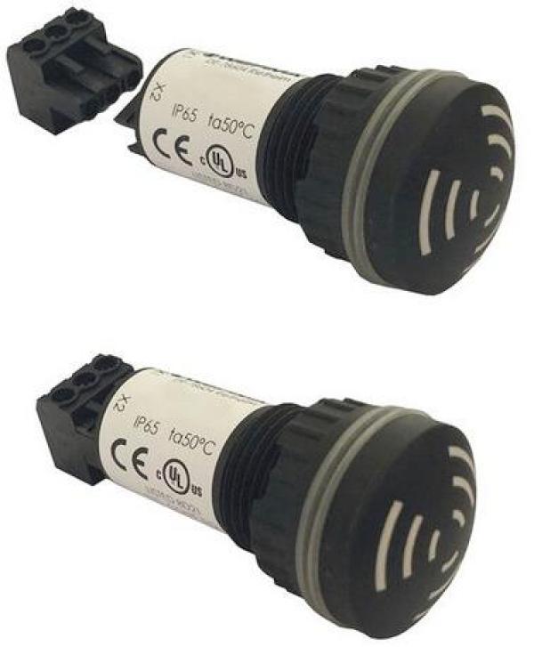 ARDEBO.de Werma Einbausummer Dauerton 12/24VAC/DC, schwarz (10700070)