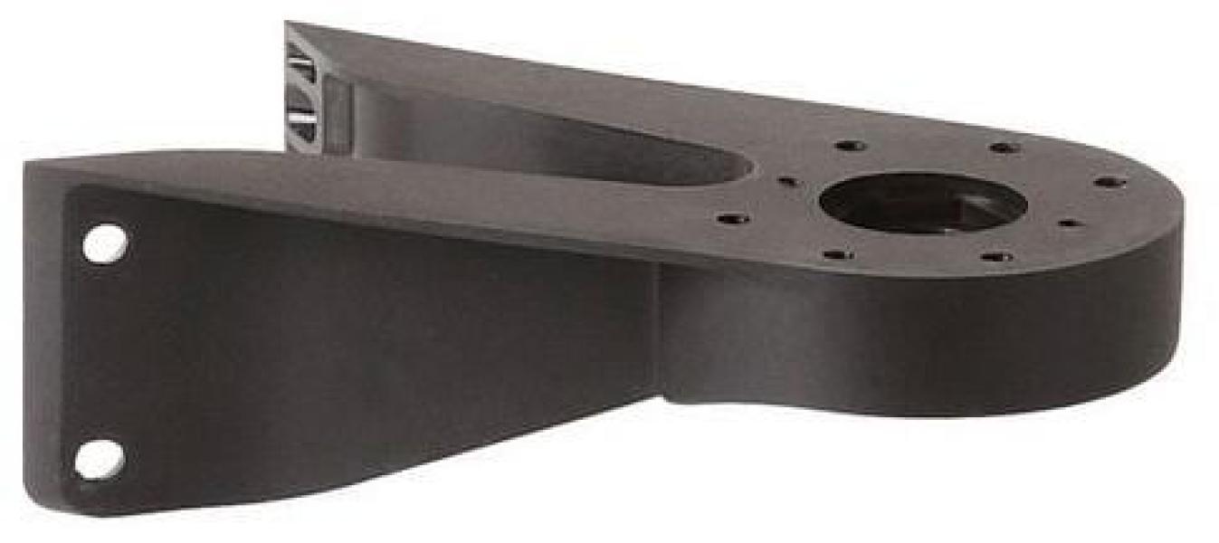 ARDEBO.de Werma Befestigungswinkel WM Wandmontage, schwarz (96000041)