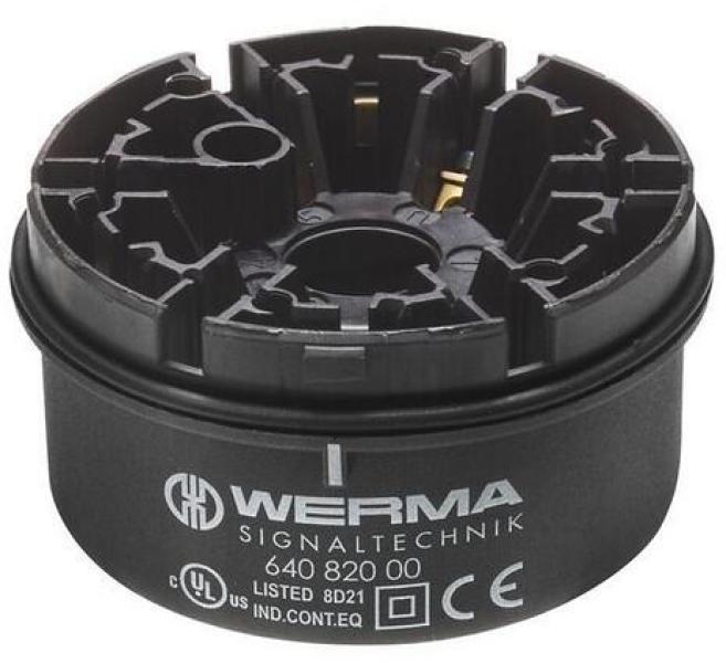 ARDEBO.de Werma Anschlusselement Schraubanschluss BWM, schwarz (64082000)