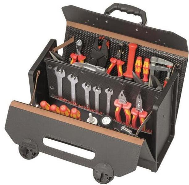 ARDEBO.de Parat 16000571 TOP-LINE Plus CP-7 Kompakte Werkzeugtasche, unbestückt