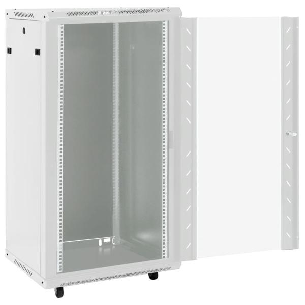 22U Netzwerkschrank 19" IP20 Grau 60x60x120 cm