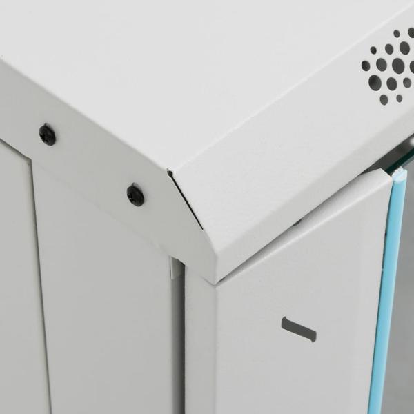 22U Netzwerkschrank 19" IP20 Grau 60x60x120 cm
