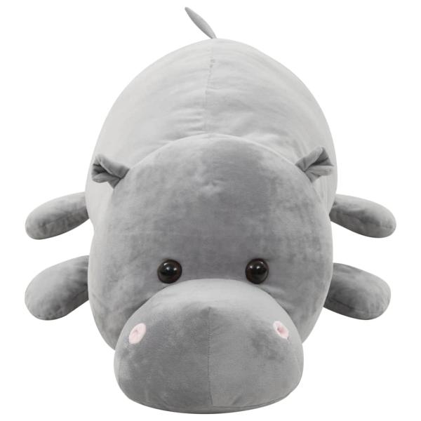 Hippo Kuscheltier Plüsch Grau