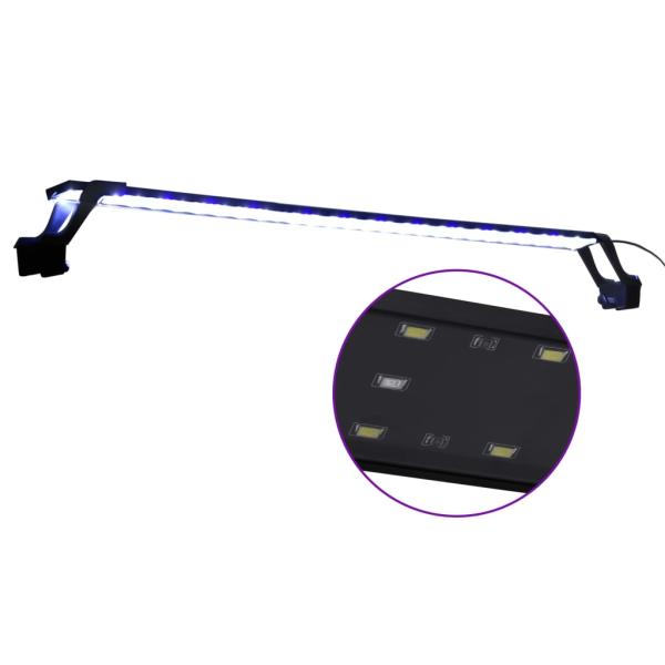 LED-Aquariumleuchte mit Klemmen 90-105 cm Blau und Weiß