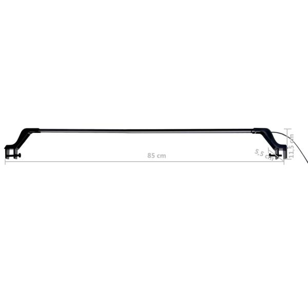 LED-Aquariumleuchte mit Klemmen 90-105 cm Blau und Weiß