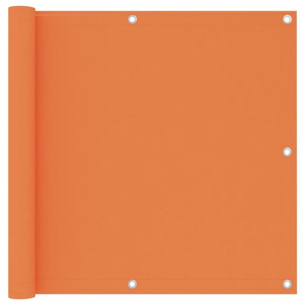 ARDEBO.de - Balkon-Sichtschutz Orange 90x600 cm Oxford-Gewebe