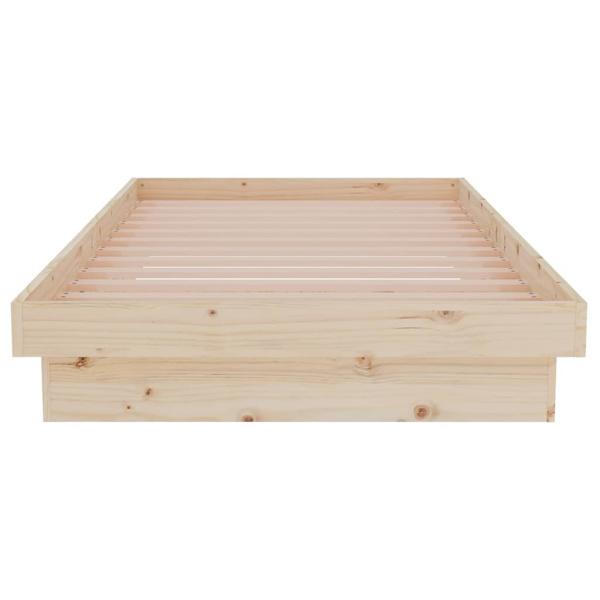 Massivholzbett 90x190 cm
