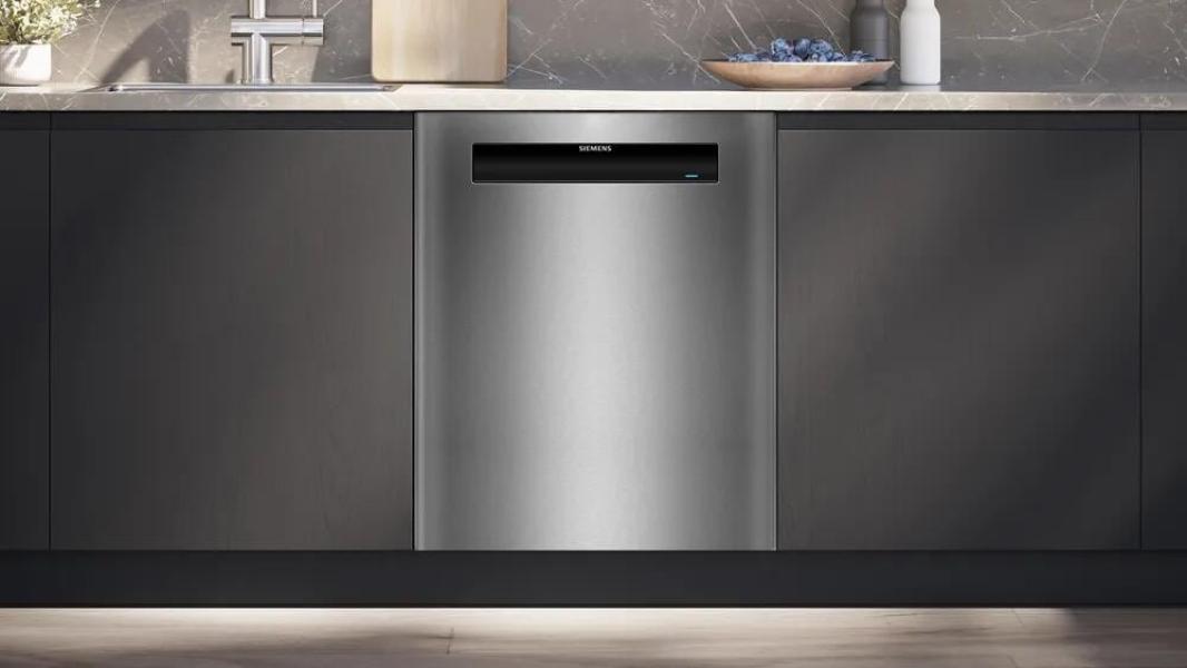 Siemens SN13HS72CS iQ300 Unterbau-Geschirrspüler, 60 cm breit, 14 Maßgedecke, aquaStop, HomeConnect, intensiveZone, dosierAssistent, gebürsteter Stahl