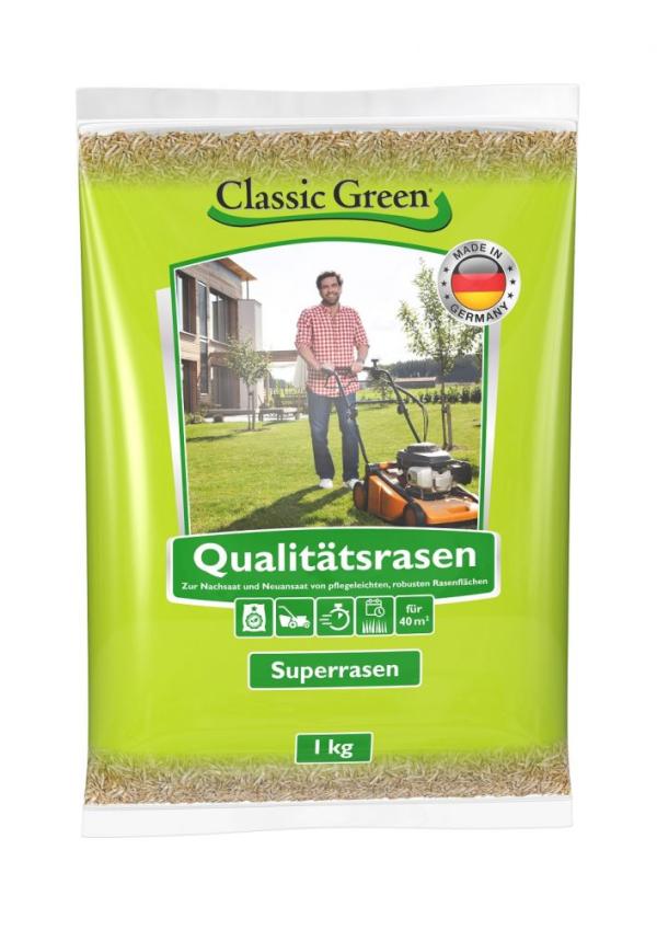 ARDEBO.de Classic Green Superrasen 1 kg