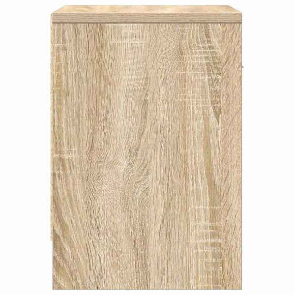 Nachttische 2 Stk. mit Schublade Sonoma-Eiche 39x28x41 cm