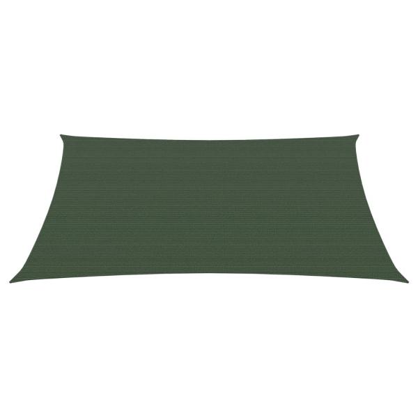 Sonnensegel 160 g/m² Dunkelgrün 4/5x4 m HDPE